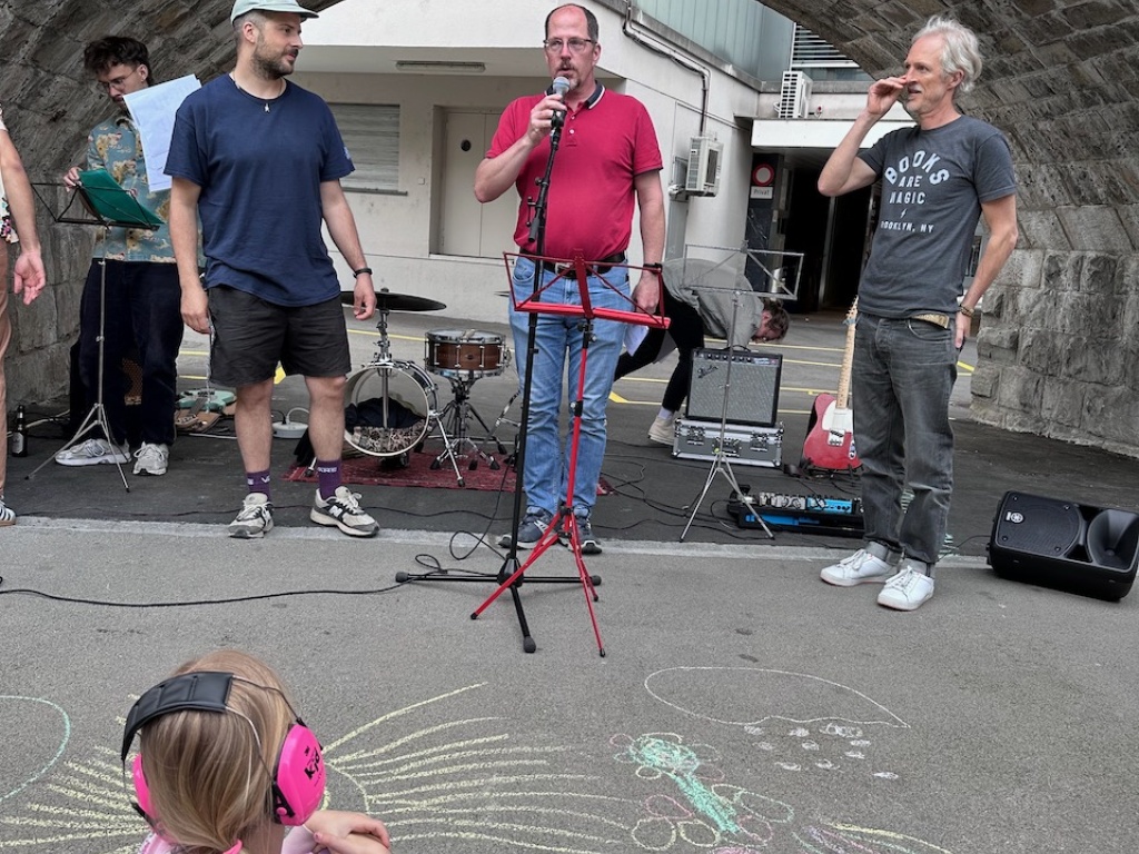 Flurin Forster, Stadtingenieur Zug Jascha Hager und Pirmin Beeler